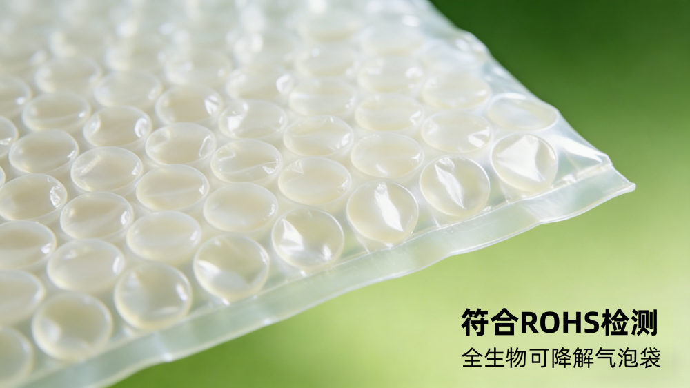 全生物可降解气泡袋是什么？环保政策下企业如何选 ROHS 合规包装材料？