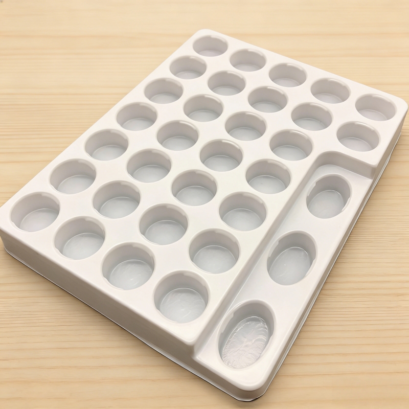 东莞防静电吸塑托盘定制，适配电子厂包装需求